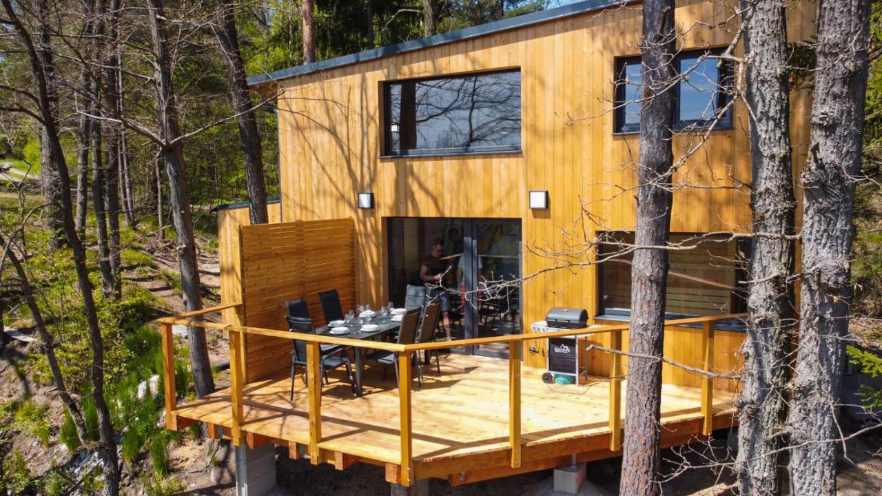 Riverside Cabin Doudleby Exteriör bild